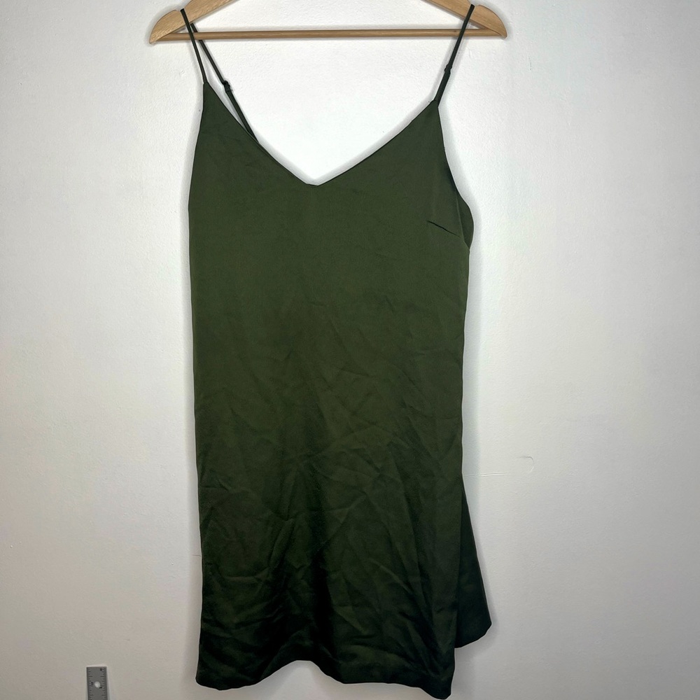Dynamite party dress green 2016 SIZE Medium